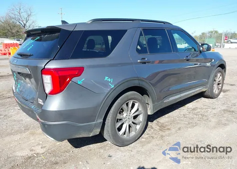 2021 Ford Explorer Xlt z USA, uszkodzony, nr VIN 1FMSK7DH5MGB54708